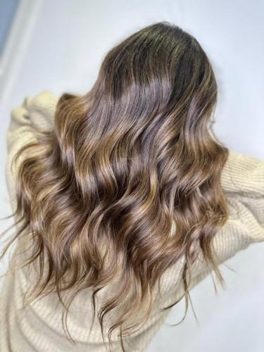 Subtle Brown Balayage